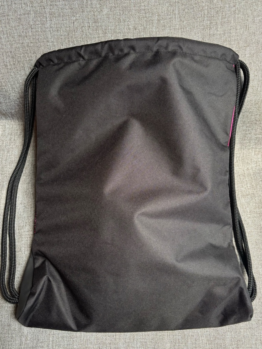 adidas Pink and Black Drawstring Gym Sack - Picture 2 of 3